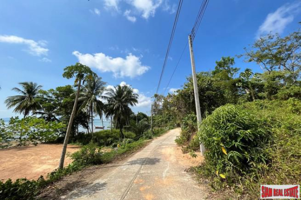 Over 1 Rai of paradise seaview land nearby yatch heaven for sale in Takuatung, Phangnga-4