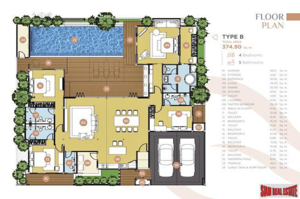 New Exclusive Modern 3-4 Bedroom Pool Villas for Sale in Rawai-16