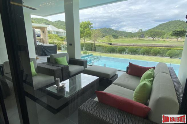 Black Mountain Resort  | Fabulous  Four Bedroom Pool Villa with Golf Course Views for Sale in North Hua Hin-1