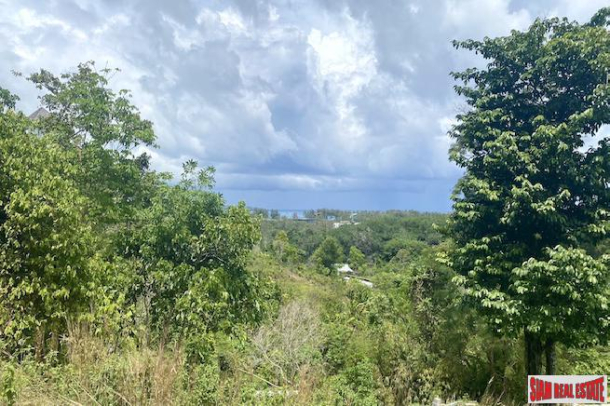 Almost 3 Rai of Sea View Hillside Land for Sale in Layan-2