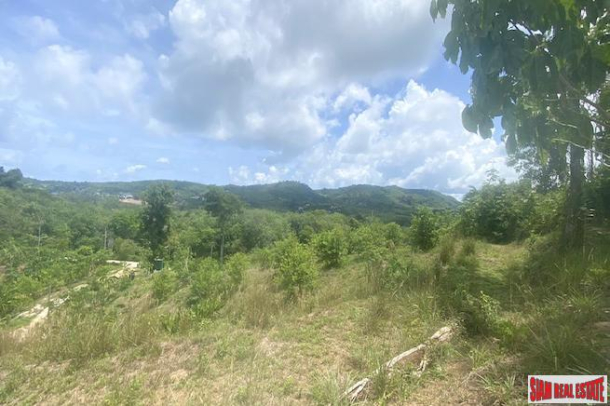 Almost 3 Rai of Sea View Hillside Land for Sale in Layan-3