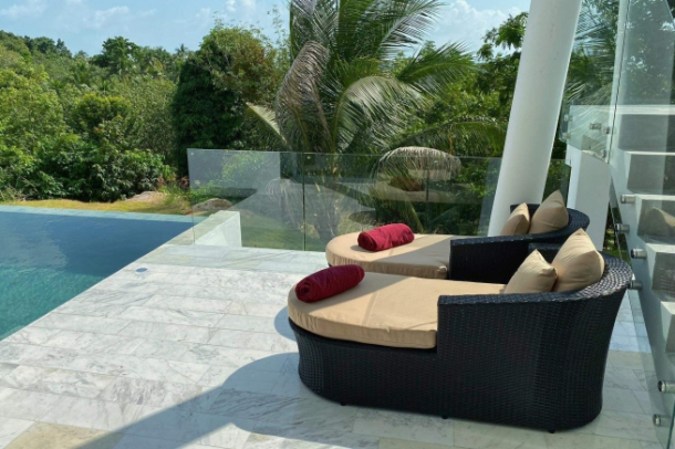 Sea View Pool Villa for sale in Koh Phangan - 2 Available-7