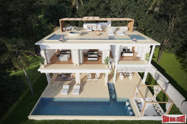 New 7 Luxury 2-story Tropical Villas Overlooking Layan For Sale-17