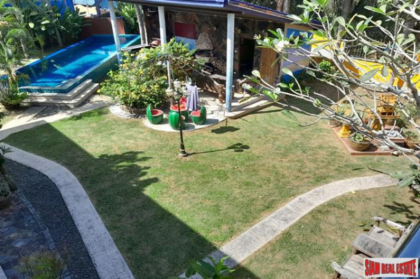 Large Country-Style Five Bedroom House with Large Private Pool & Gardens for Rent in Cherng Talay-17