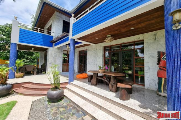 Large Country-Style Five Bedroom House with Large Private Pool & Gardens for Rent in Cherng Talay-29