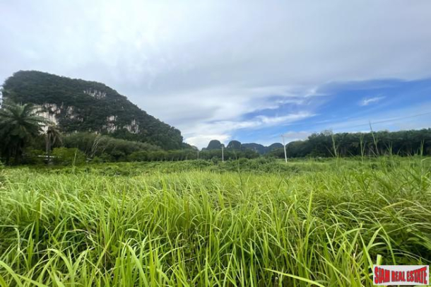 Nearly 4 Rai of Land with Spectacular Panoramic Mountain Views for Sale in Nong Thale, Krabi.-2