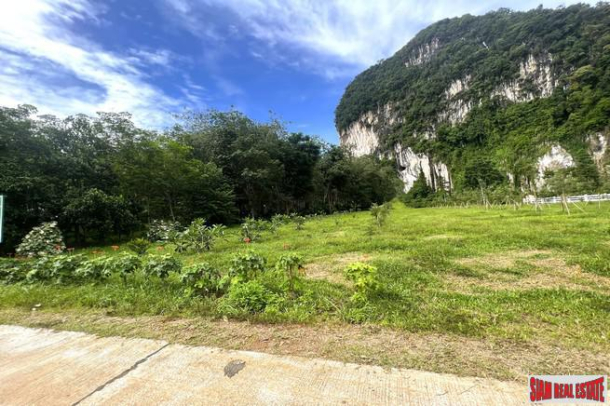 3 Rai of Prime Land for Sale with Wonderful Mountain Views in Nong Thale, Krabi-8