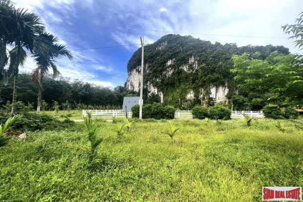 Wonderful 3 Rai of Land for Sale with Mountain View in Nong Thale, Krabi-1