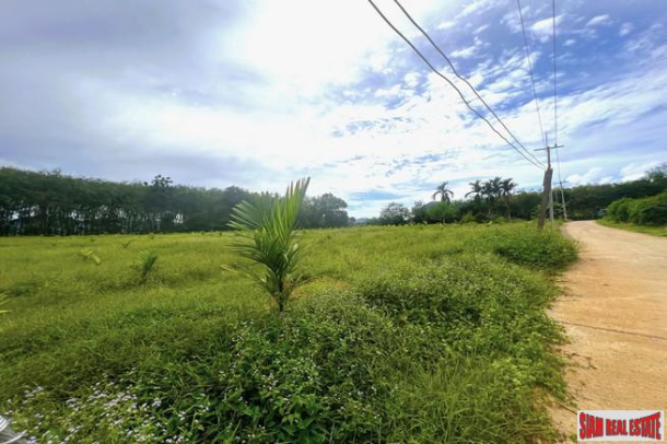 Wonderful 3 Rai of Land for Sale with Mountain View in Nong Thale, Krabi-9