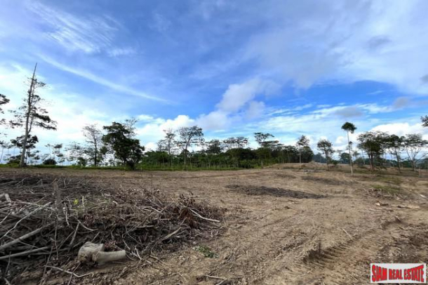 18.5 rai of rubber plantation land is for sale with fantastic sea views in Takua Thung, Phang Nga.-10