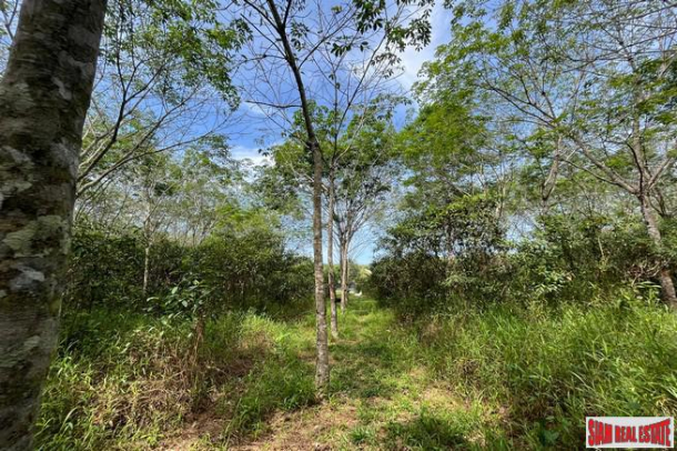 10 Rai of flat land close to Thai Mueang Beach only 5 mins for sale in Phangnga-7