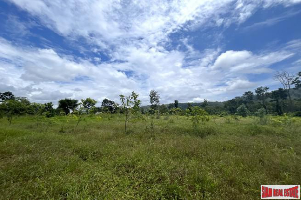 Charming 7.5 rai with mountain view land for sale in Thai Mueang, Phangnga-6