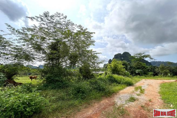 Almost 9 Rai of prime for sale with scenery and wonderful mountain views in Nong Thale, Krabi-10