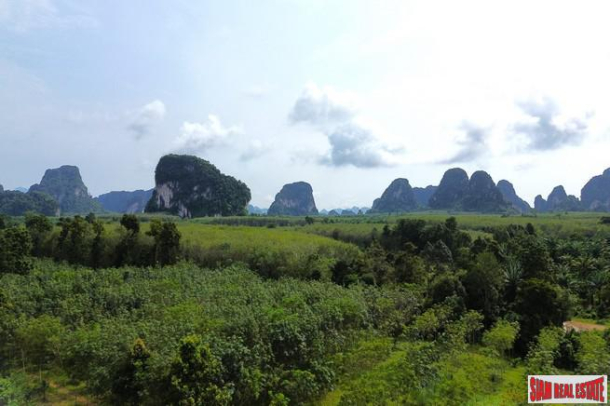 Almost 9 Rai of prime for sale with scenery and wonderful mountain views in Nong Thale, Krabi-2