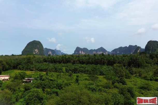 Almost 9 Rai of prime for sale with scenery and wonderful mountain views in Nong Thale, Krabi-6