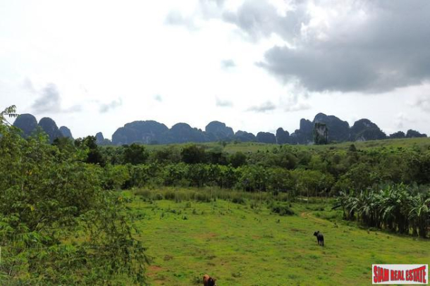 Almost 9 Rai of prime for sale with scenery and wonderful mountain views in Nong Thale, Krabi-7