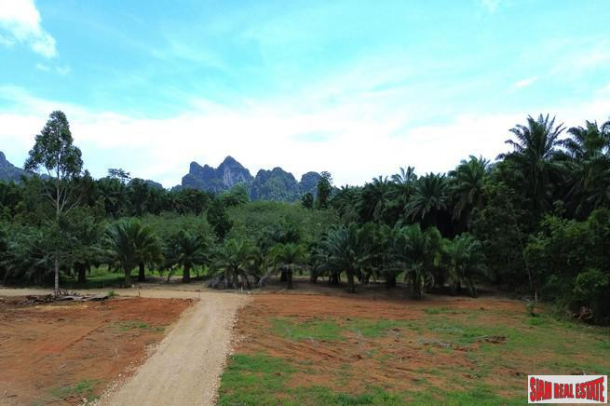 6 Rai with fantastic mountain views land for sale in Nong Thale, Krabi-4