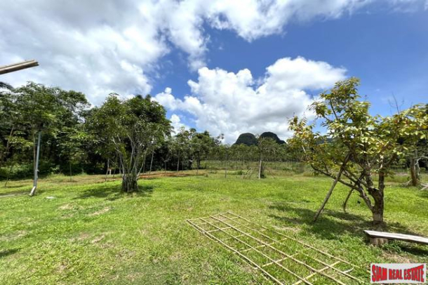 6 Rai with fantastic mountain views land for sale in Nong Thale, Krabi-7