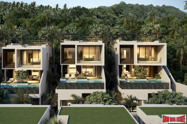 Modern Three Bedroom Tropical Pool Villas with Sea Views for Sale in Mai Khao-8