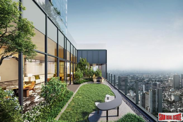 New Luxury Loft-Designed Condominium with Ceiling Height of 4.5 Metres by Leading Thai Developersâ€‹ Located 140 Metres from BTS Ratchathewi - 1 Bed Loft Units-3