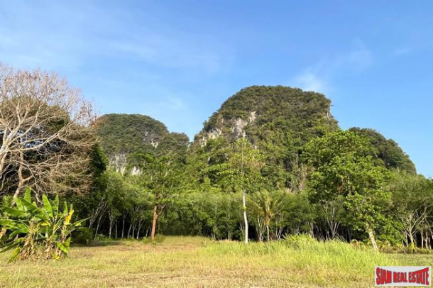 2 rai 1 Ngan of stunning mountains surround this land plot for sale in Nong Thale, Krabi-5