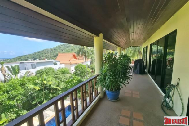 Spacious Three Bedroom Private Pool Villa with Views of Kata Bay for Sale-22