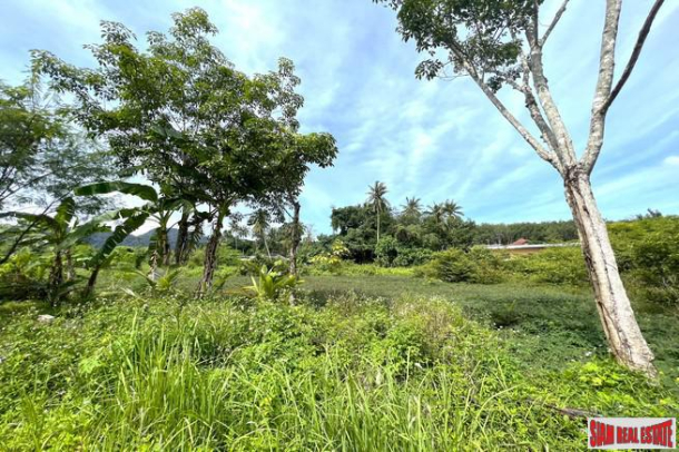4 rai of flat land with mountain views near the city center for sale in Ao Nang, Krabi-6