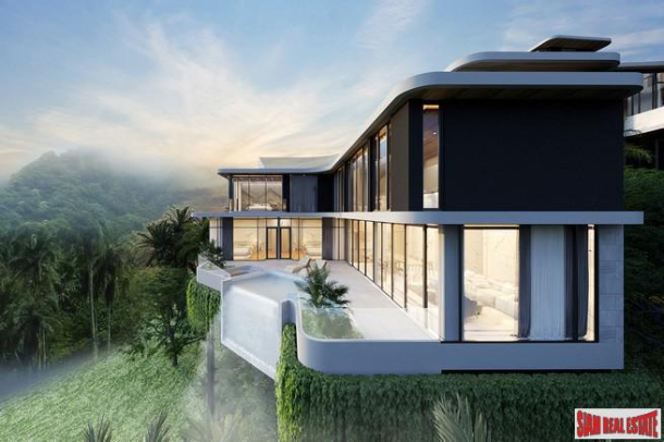 New Modern Sea View 3 & 4 Bedroom Private Pool Villas for Sale  in Nai Thon-14