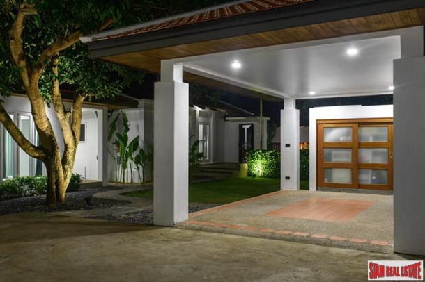New 3 Bedroom Bali Style House with 4 Pavilions and Private Pool for Sale in Gated Estate in Rawai-23
