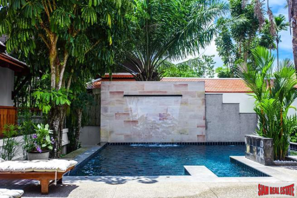 New 3 Bedroom Bali Style House with 4 Pavilions and Private Pool for Sale in Gated Estate in Rawai-3