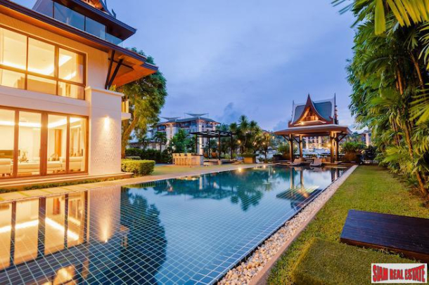 Royal Phuket Marina | Ultra Luxury Six Bedroom Pool Villa with Private Boat Dock + Extras for Sale in Koh Kaew-16