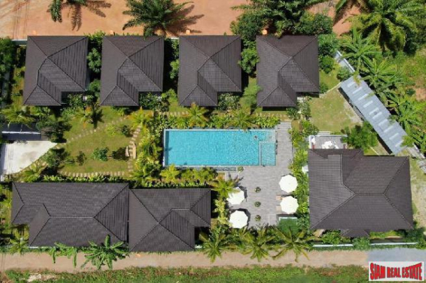 Beautiful Three-bedroom villa with 6-Bungalow, Near Klong Muang Beach for sale in Krabi-1