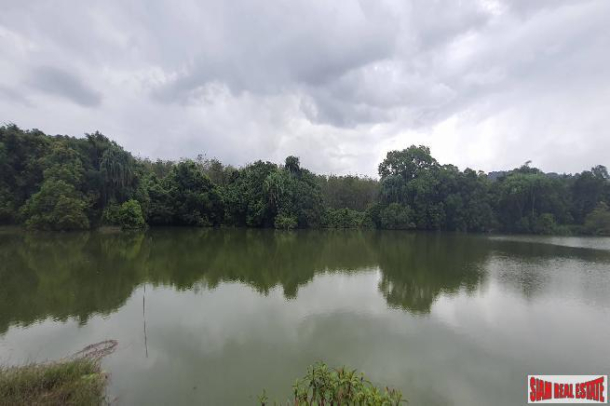 16.5 of land with profitable well water lake for sale in Takuapa, Phangnga-1