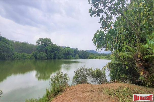 16.5 of land with profitable well water lake for sale in Takuapa, Phangnga-2
