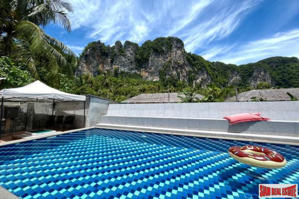 7-room small resort with a pool surrounded by mountain views for sale in Ao Nang, Krabi.-2