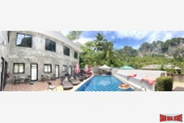 7-room small resort with a pool surrounded by mountain views for sale in Ao Nang, Krabi.-29