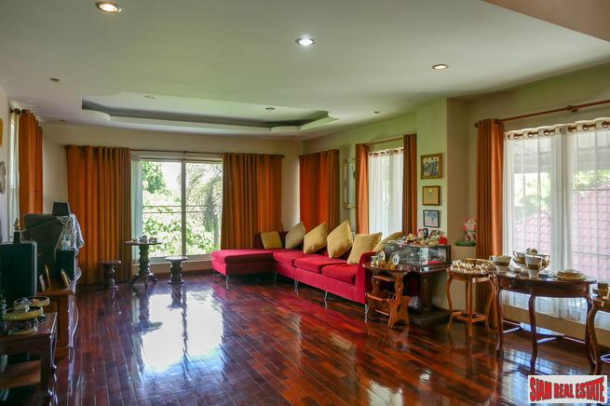 Baan Maneekram | Three Storey, Five  Bedroom Thai-Style House with Pool for Sale in Chalong-3