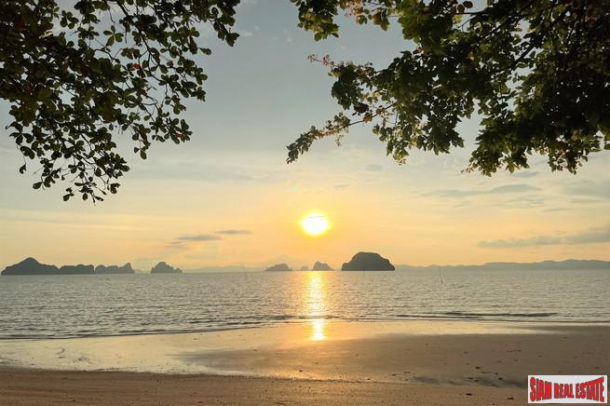 Almost 1 Rai beachfront with an incredible island view for sale in Khaothong, Krabi-2
