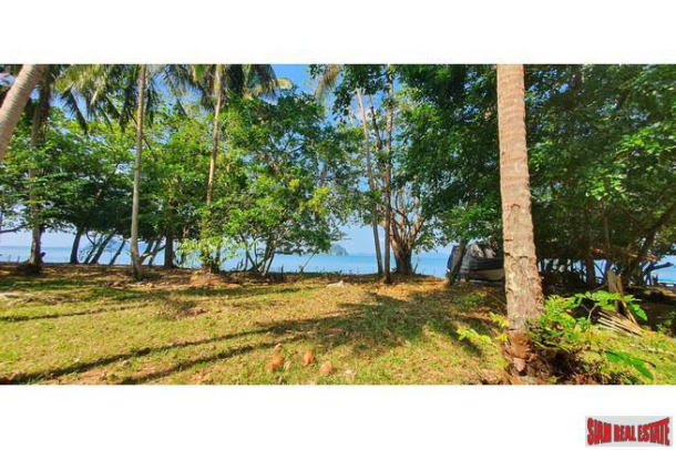 Almost 1 Rai beachfront with an incredible island view for sale in Khaothong, Krabi-4