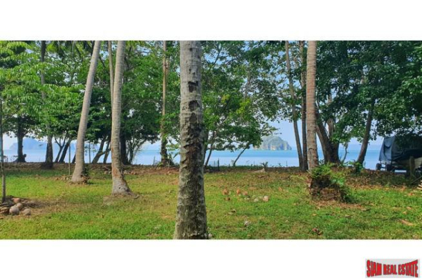 Almost 1 Rai beachfront with an incredible island view for sale in Khaothong, Krabi-6