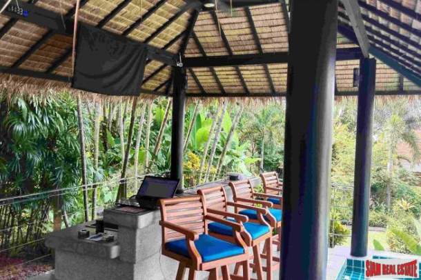 Jindarin Beach Villas |  Tropical Three Bedroom Sea View Pool Villa for Sale on Coconut Island-17