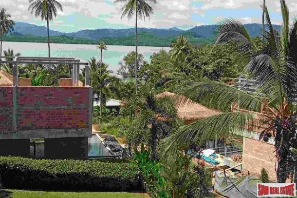 Jindarin Beach Villas |  Tropical Three Bedroom Sea View Pool Villa for Sale on Coconut Island-3