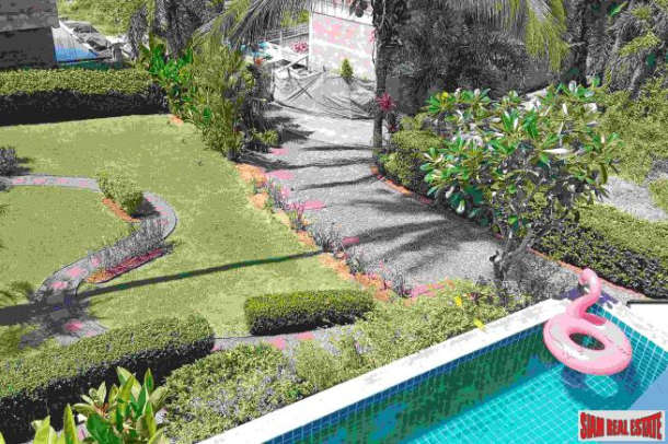 Jindarin Beach Villas |  Tropical Three Bedroom Sea View Pool Villa for Sale on Coconut Island-6