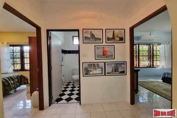 Spacious Four Bedroom House with Pool Near Chalong Marina & Schools for Sale-19