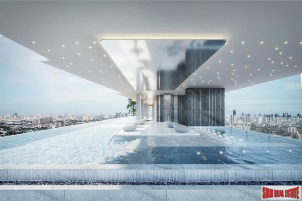 Soho Bangkok Ratchada | Hot New Luxury High-Rise Condo at the New Central Business District next to MRT Huai Khwang - Free Full Furniture - Resale of 2 Bed Loft Corner Unit on the 21st Floor-6