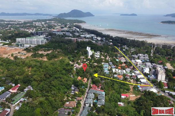 2,000 SQM Land Plot with 2 Houses + Pool for Sale in Rawai - Easy to Build Additional Villas on Land-3