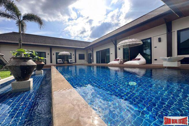 Two Villa Tara | Spacious Four Bedroom Pool Villa with Tropical Garden For Rent in Layan-2