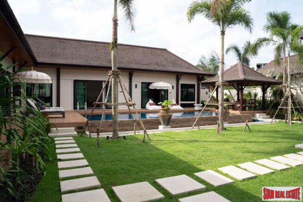 Two Villa Tara | Spacious Four Bedroom Pool Villa with Tropical Garden For Rent in Layan-20