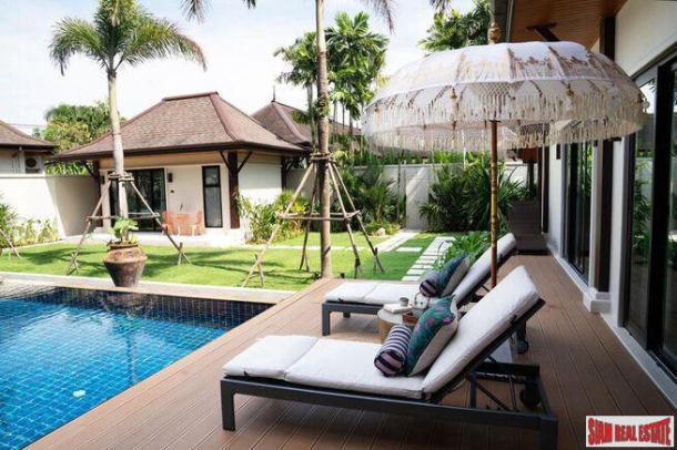 Two Villa Tara | Spacious Four Bedroom Pool Villa with Tropical Garden For Rent in Layan-24