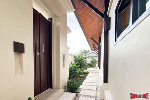 Two Villa Tara | Spacious Four Bedroom Pool Villa with Tropical Garden For Rent in Layan-6